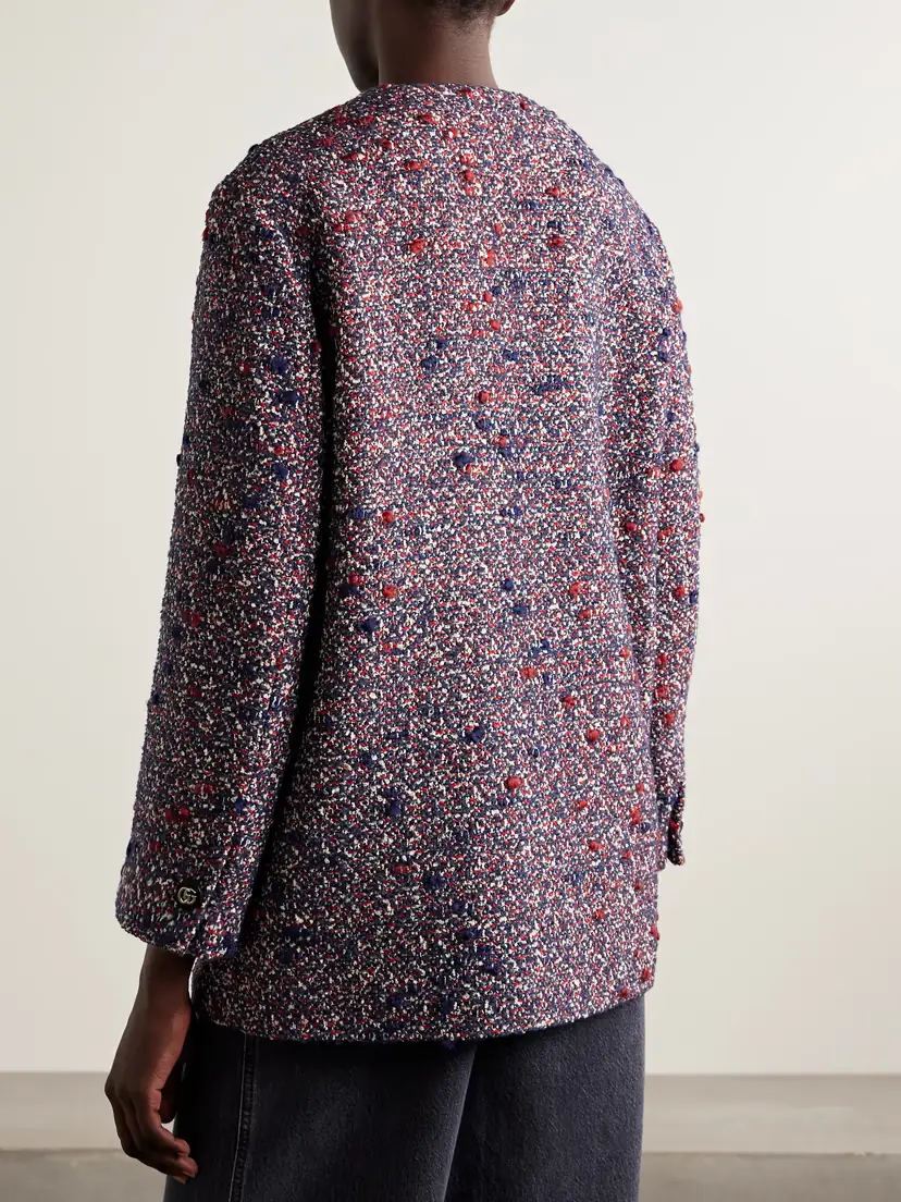 Gucci Wool-blend Bouclé Jacket | Thumbnail 4