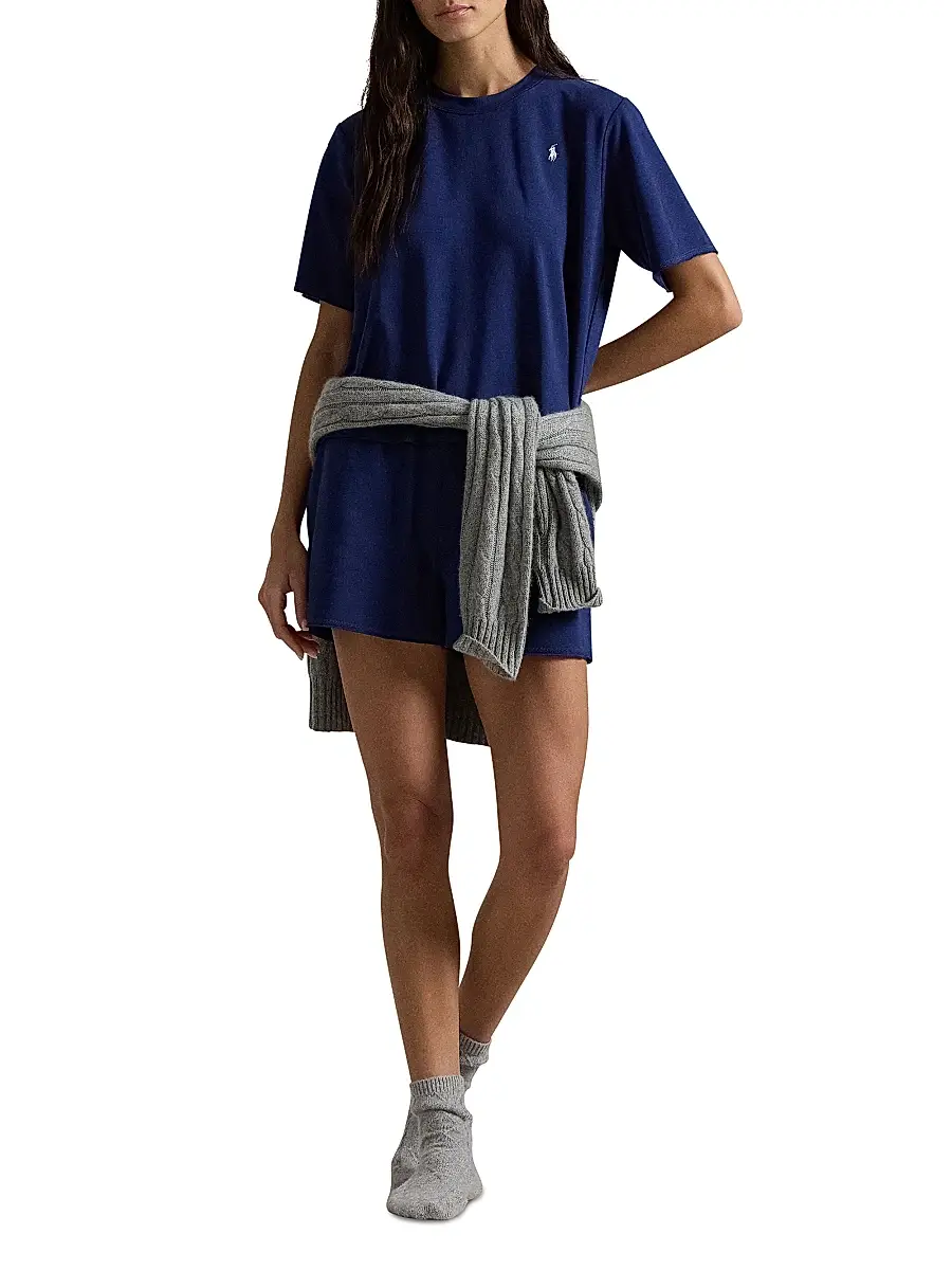 Polo Ralph Lauren Women's Striped Jersey Short Pajamas | Thumbnail 2 Polo Ralph Lauren Women's Striped Jersey Short Pajamas | Thumbnail 2