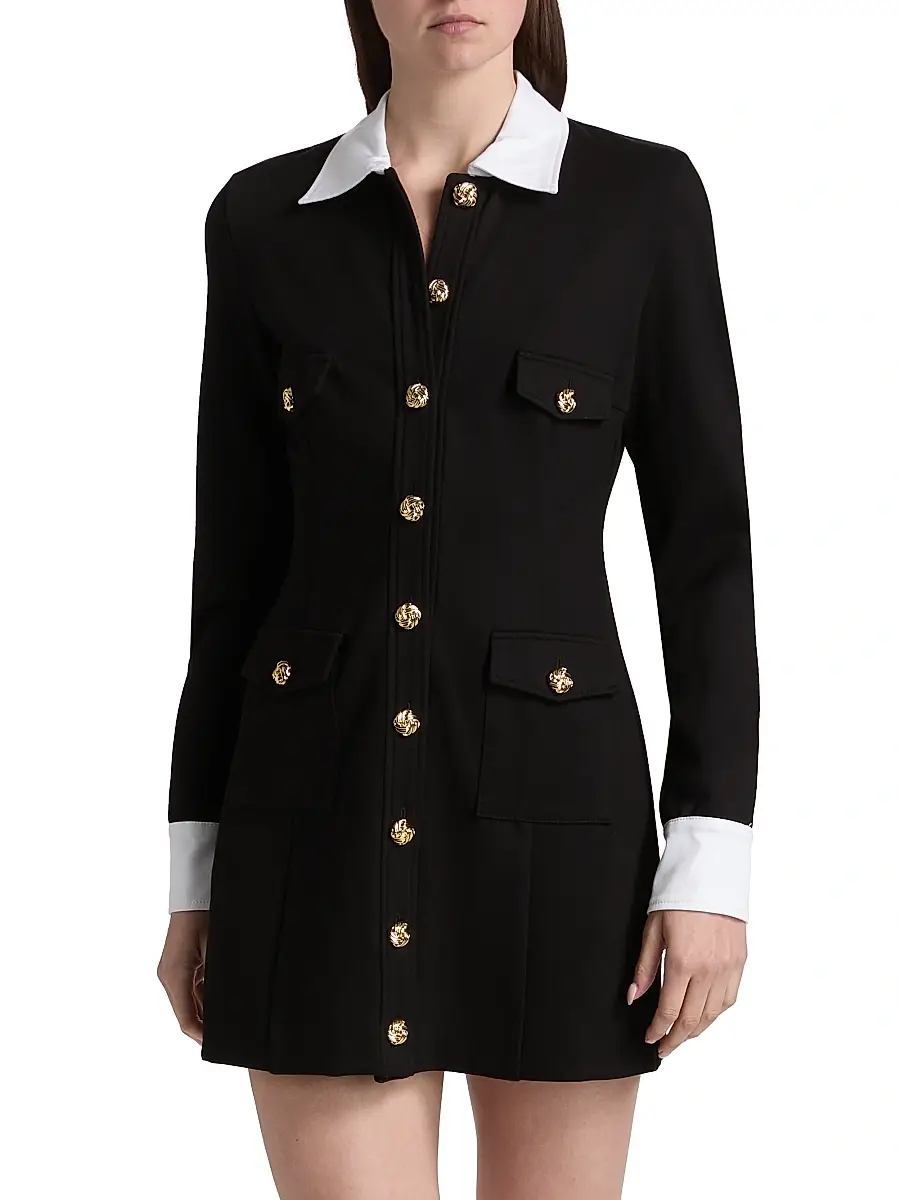 Generation Love Women's Kendall Ponte A-Line Minidress | Thumbnail 3