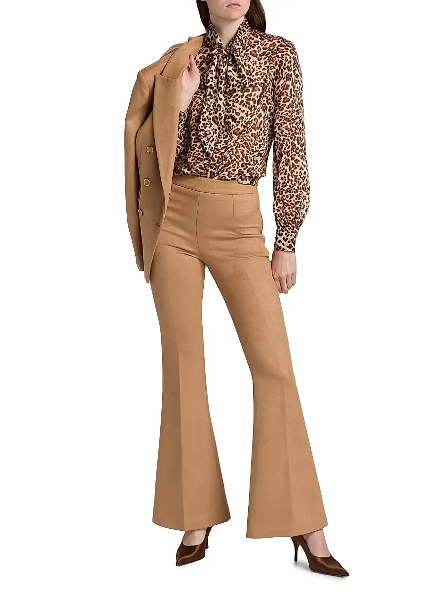 Generation Love Women's Wesley Faux Suede Pants | Thumbnail 2