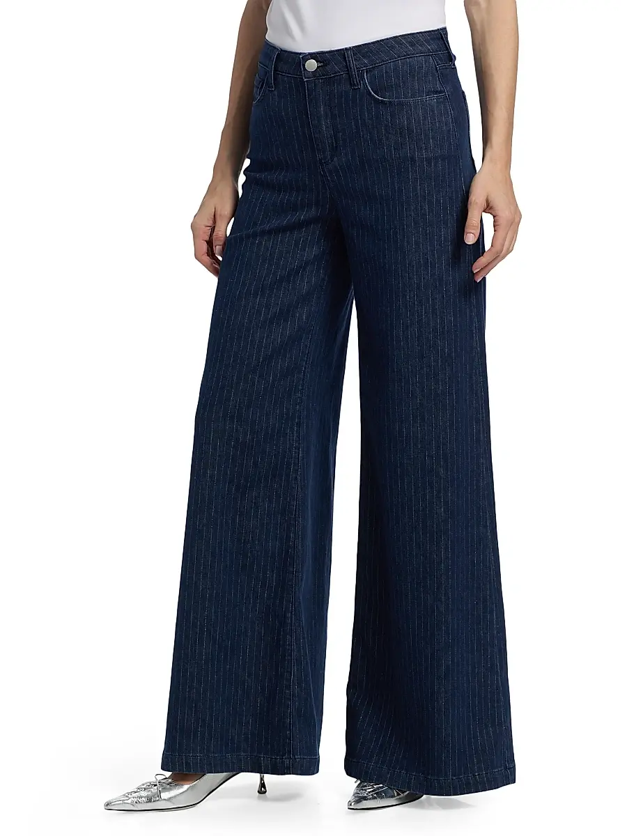 L'Agence Women's Quincy High-Rise Wide-Leg Jeans | Thumbnail 4 L'Agence Women's Quincy High-Rise Wide-Leg Jeans | Thumbnail 4