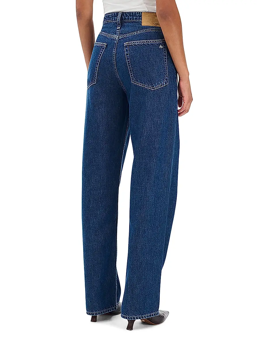 rag & bone Women's Logan Mr Wide Leg Mid-Rise Jeans | Thumbnail 5 rag & bone Women's Logan Mr Wide Leg Mid-Rise Jeans | Thumbnail 5