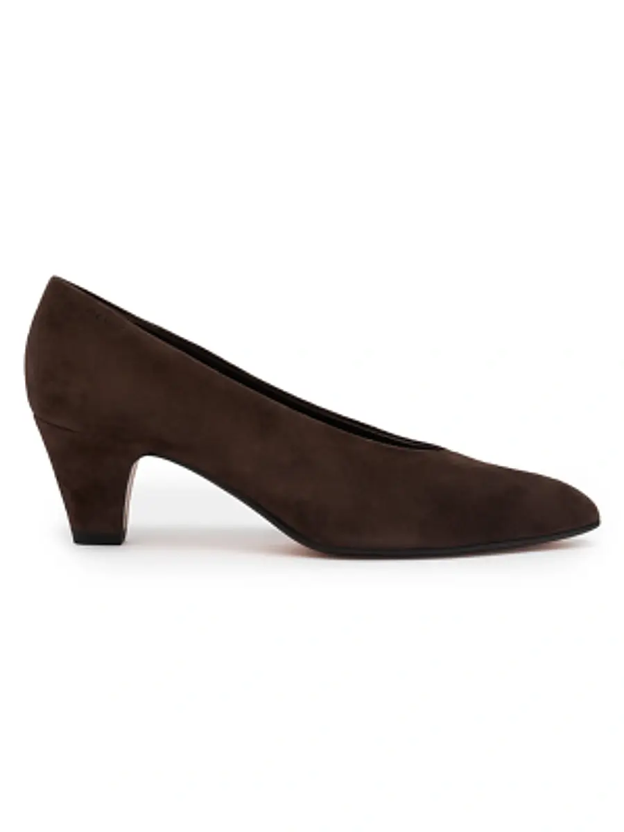 BALLY Women's Aline 55MM Suede Pumps - Ebano - Size 10.5 | Image 1 BALLY Women's Aline 55MM Suede Pumps - Ebano - Size 10.5 | Image 1
