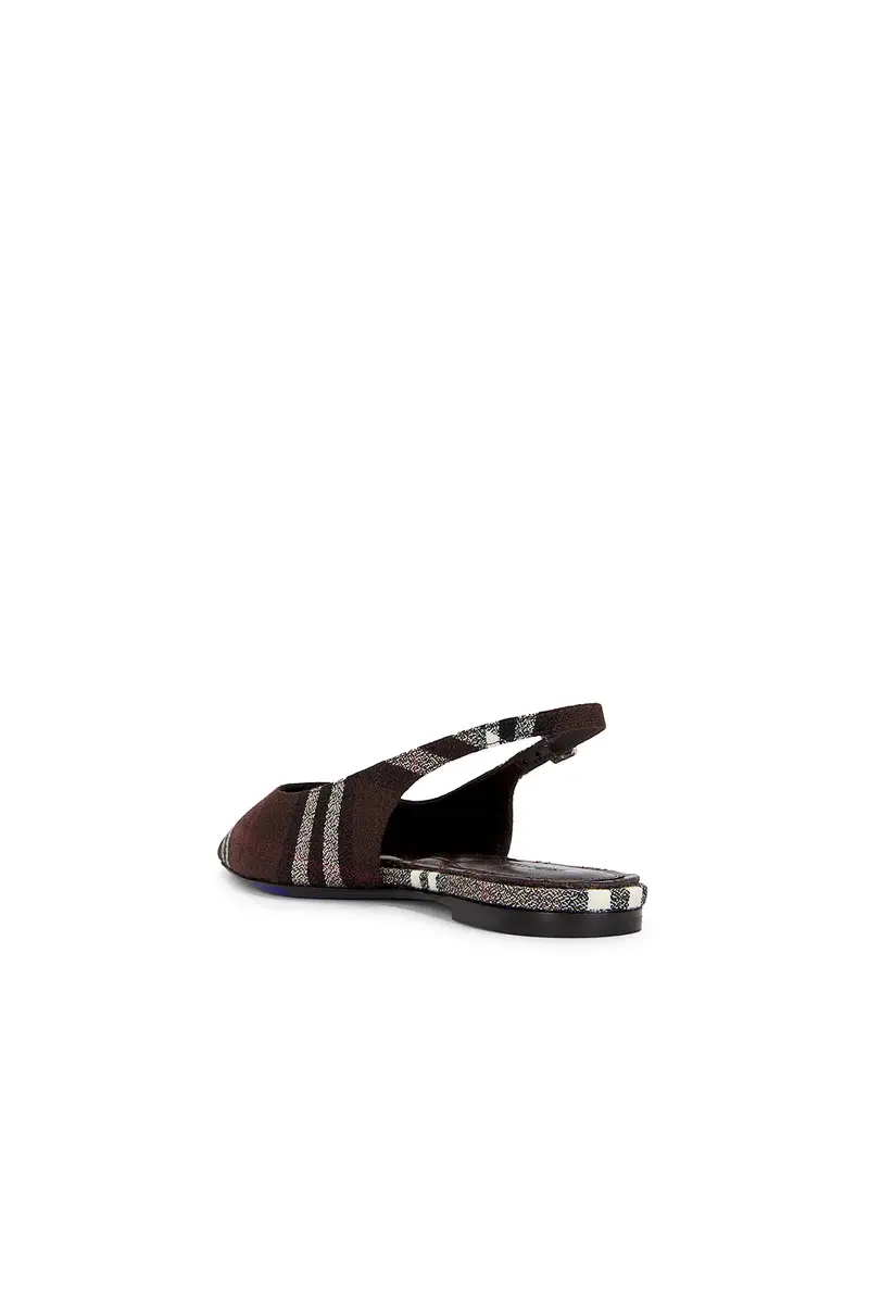 Burberry Dame Slingback Flat | Thumbnail 3 Burberry Dame Slingback Flat | Thumbnail 3