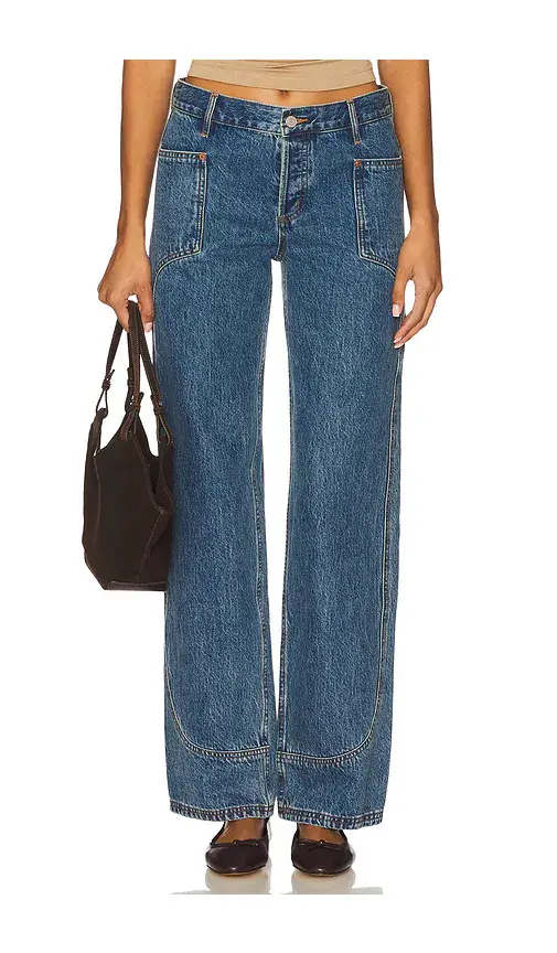 STILL HERE Supply Wide Leg Jeans