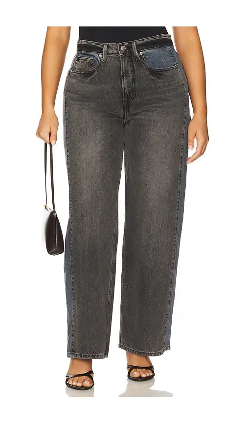 GOOD AMERICAN Good Standard Baggy Jeans | Thumbnail 2 GOOD AMERICAN Good Standard Baggy Jeans | Thumbnail 2