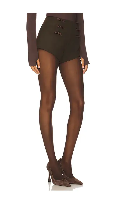 Sau Lee Niki Suede Short | Thumbnail 2