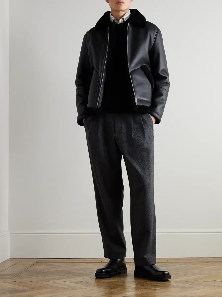 John Smedley Norfolk Recycled-Cashmere and Merino Wool-Blend Sweater - Men | Thumbnail 2 John Smedley Norfolk Recycled-Cashmere and Merino Wool-Blend Sweater - Men | Thumbnail 2