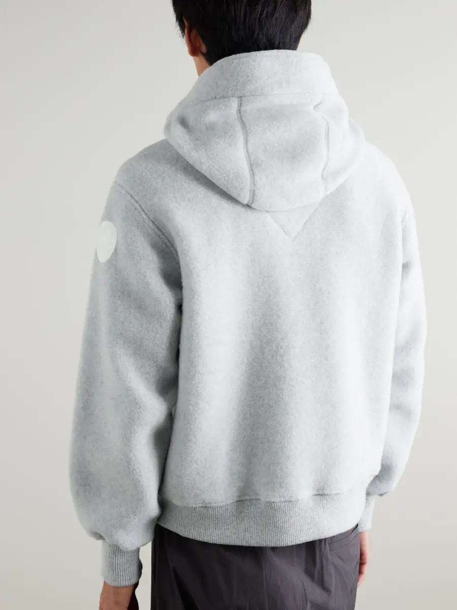 Canada Goose Chilliwack Recycled Wool-Blend Fleece Zip-Up Hoodie - Men | Thumbnail 4 Canada Goose Chilliwack Recycled Wool-Blend Fleece Zip-Up Hoodie - Men | Thumbnail 4