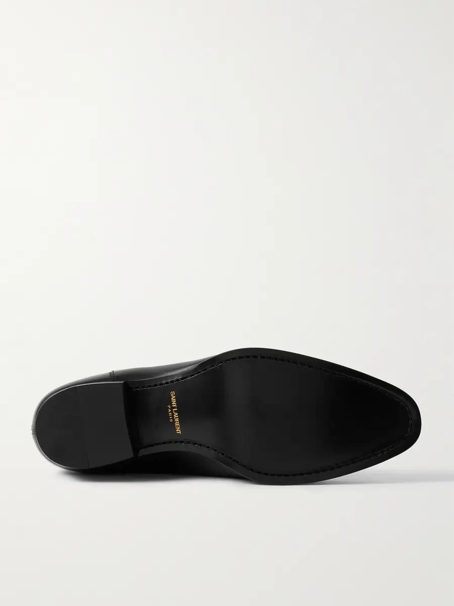Saint Laurent Wyatt Leather Chelsea Boots - Men | Thumbnail 3 Saint Laurent Wyatt Leather Chelsea Boots - Men | Thumbnail 3