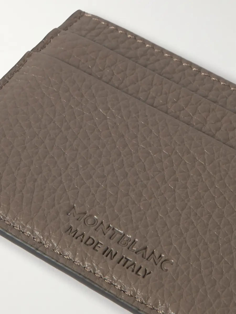 Montblanc Full-Grain Leather Cardholder - Men | Thumbnail 3 Montblanc Full-Grain Leather Cardholder - Men | Thumbnail 3