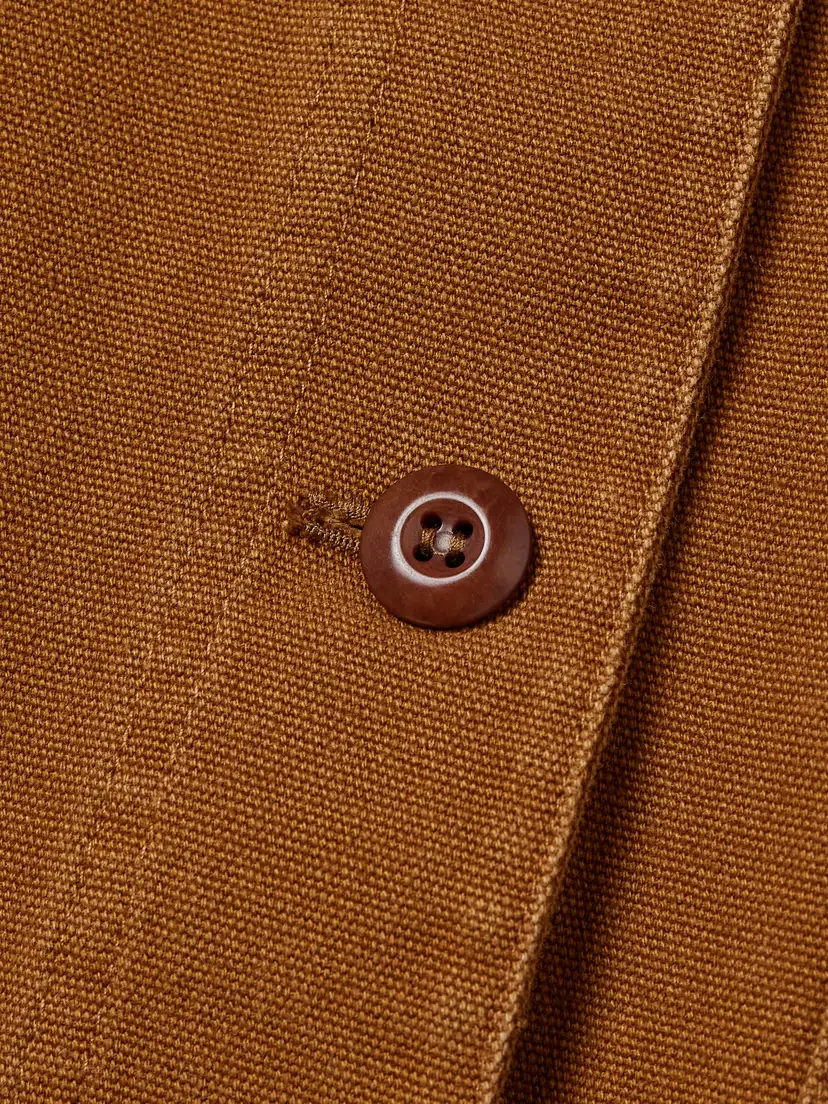 DÔEN Pascual Corduroy-trimmed Cotton-canvas Jacket | Thumbnail 5