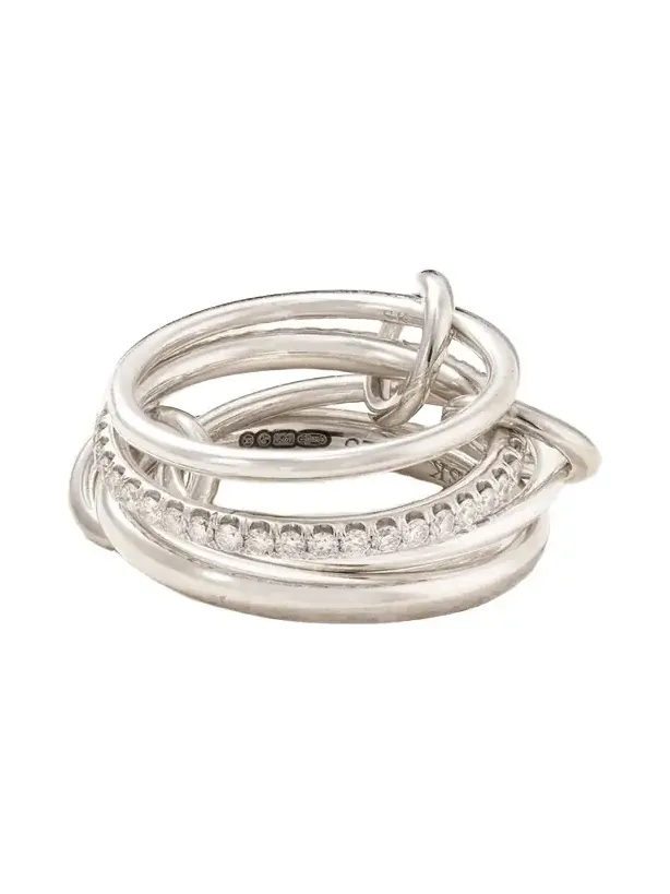Nimbus Sterling Silver Diamond Ring