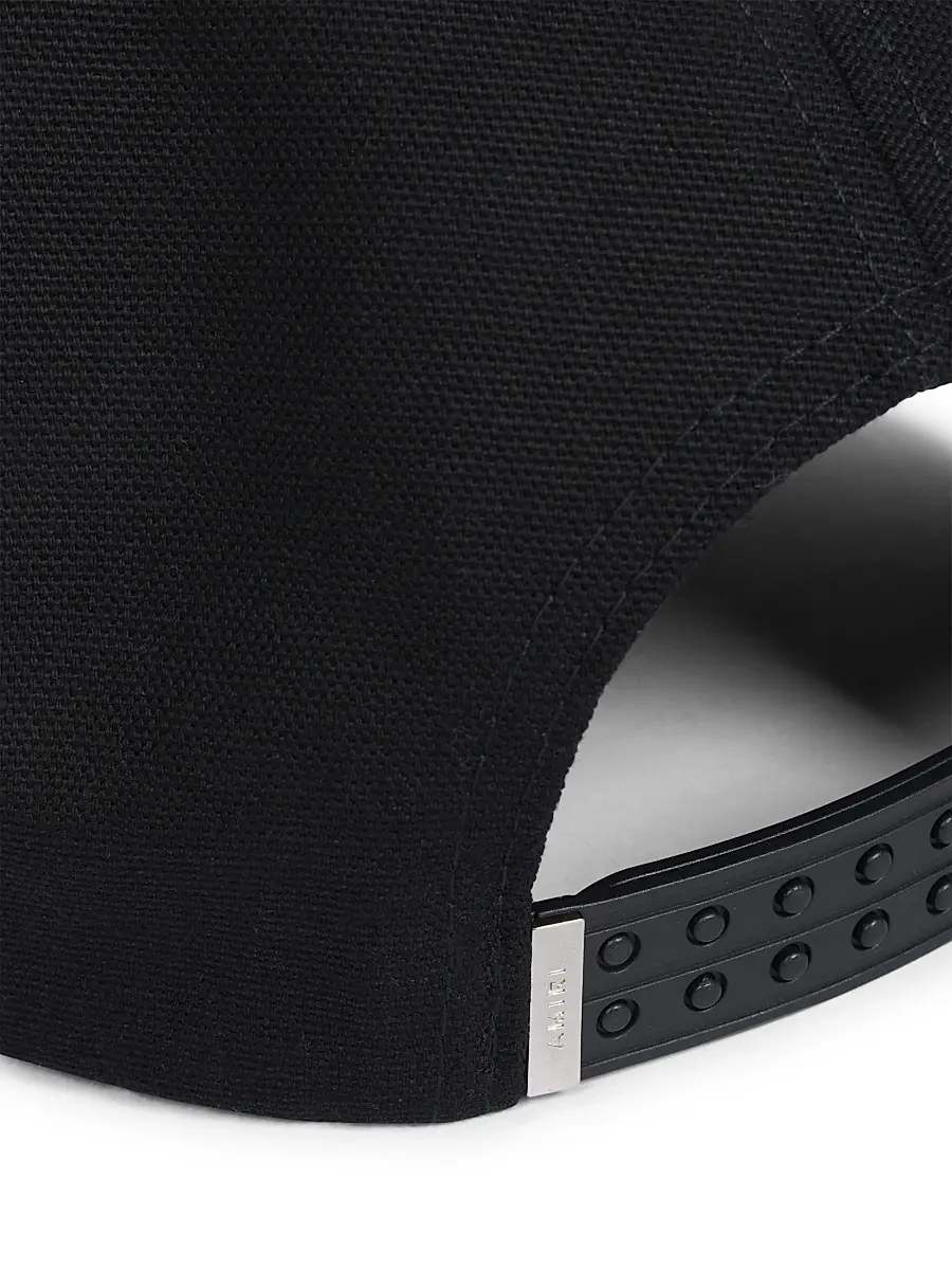 Amiri Men's Logo-Embroidered Trucker Hat - Black | Thumbnail 3 Amiri Men's Logo-Embroidered Trucker Hat - Black | Thumbnail 3