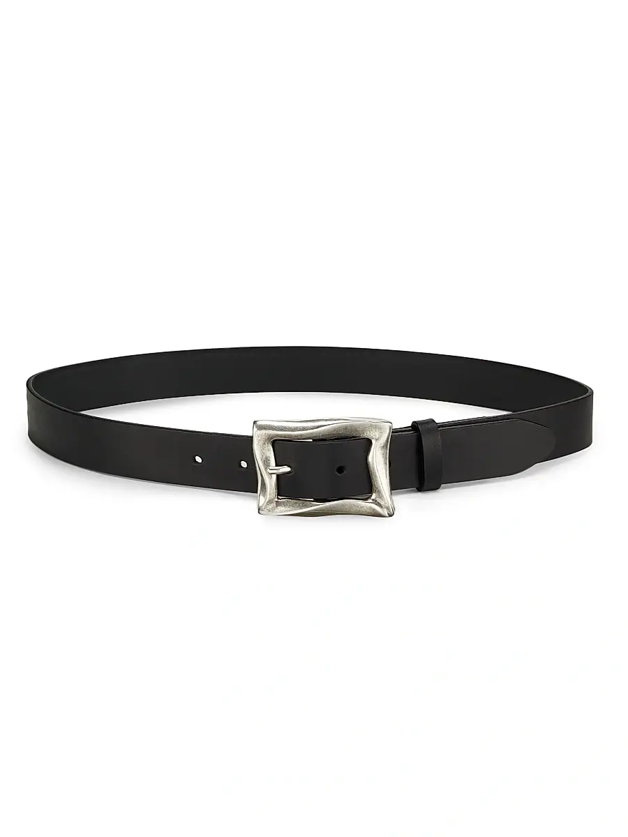 rag & bone Women's Waverly Leather Belt | Thumbnail 4 rag & bone Women's Waverly Leather Belt | Thumbnail 4