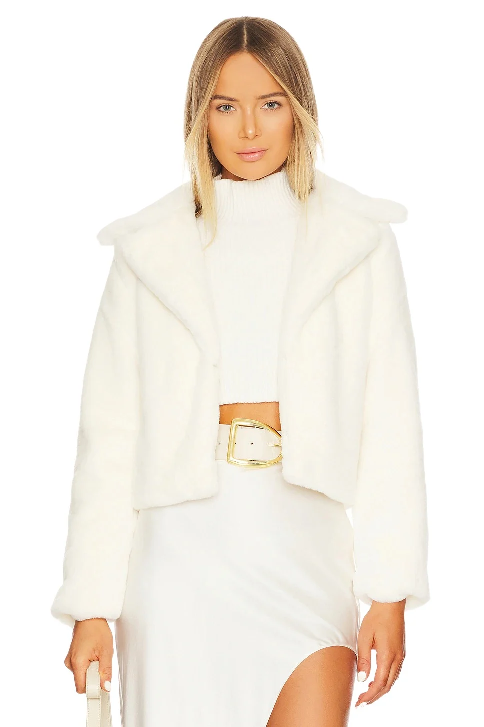 MORE TO COME Payton Faux Fur Jacket