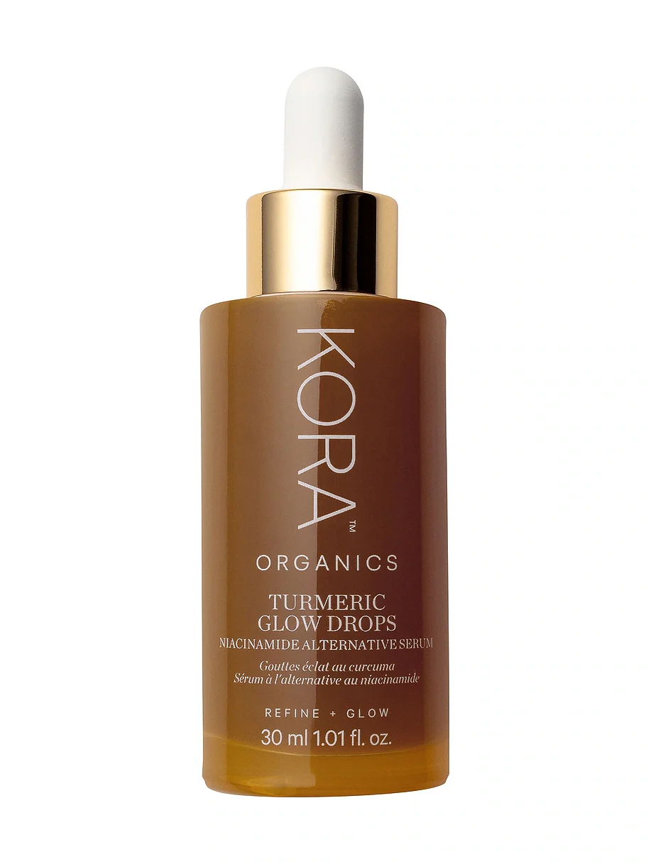 KORA Organics Turmeric Glow Drops Niacinamide Alternative Serum 30ml