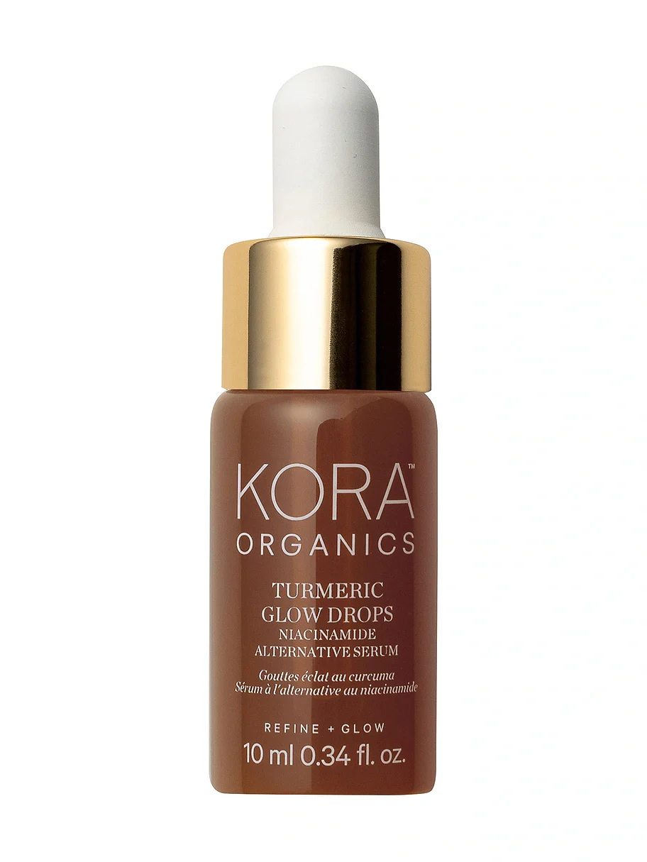 KORA Organics Turmeric Glow Drops Niacinamide Alternative Serum 10ml