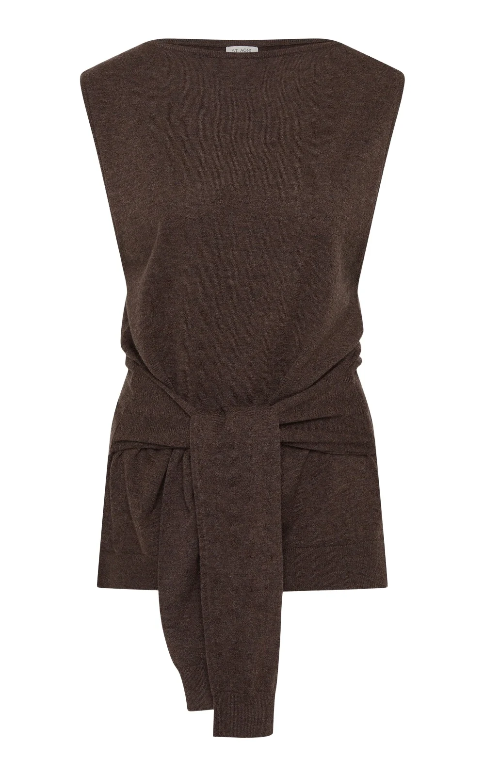 Tie-Waist Wool Top Tie-Waist Wool Top