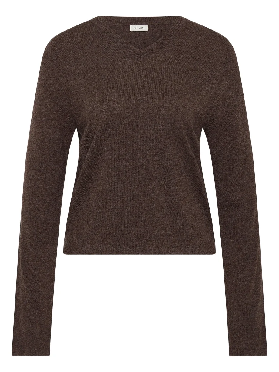 V-Neck Wool Sweater