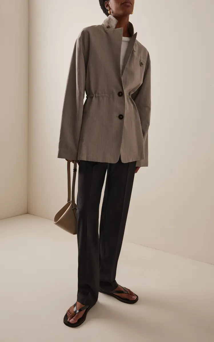 St. Agni Cinched Wool-Blend Jacket | Thumbnail 14 St. Agni Cinched Wool-Blend Jacket | Thumbnail 14
