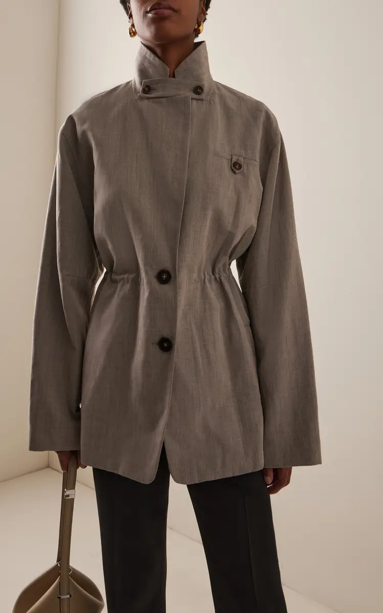 St. Agni Cinched Wool-Blend Jacket | Thumbnail 15 St. Agni Cinched Wool-Blend Jacket | Thumbnail 15