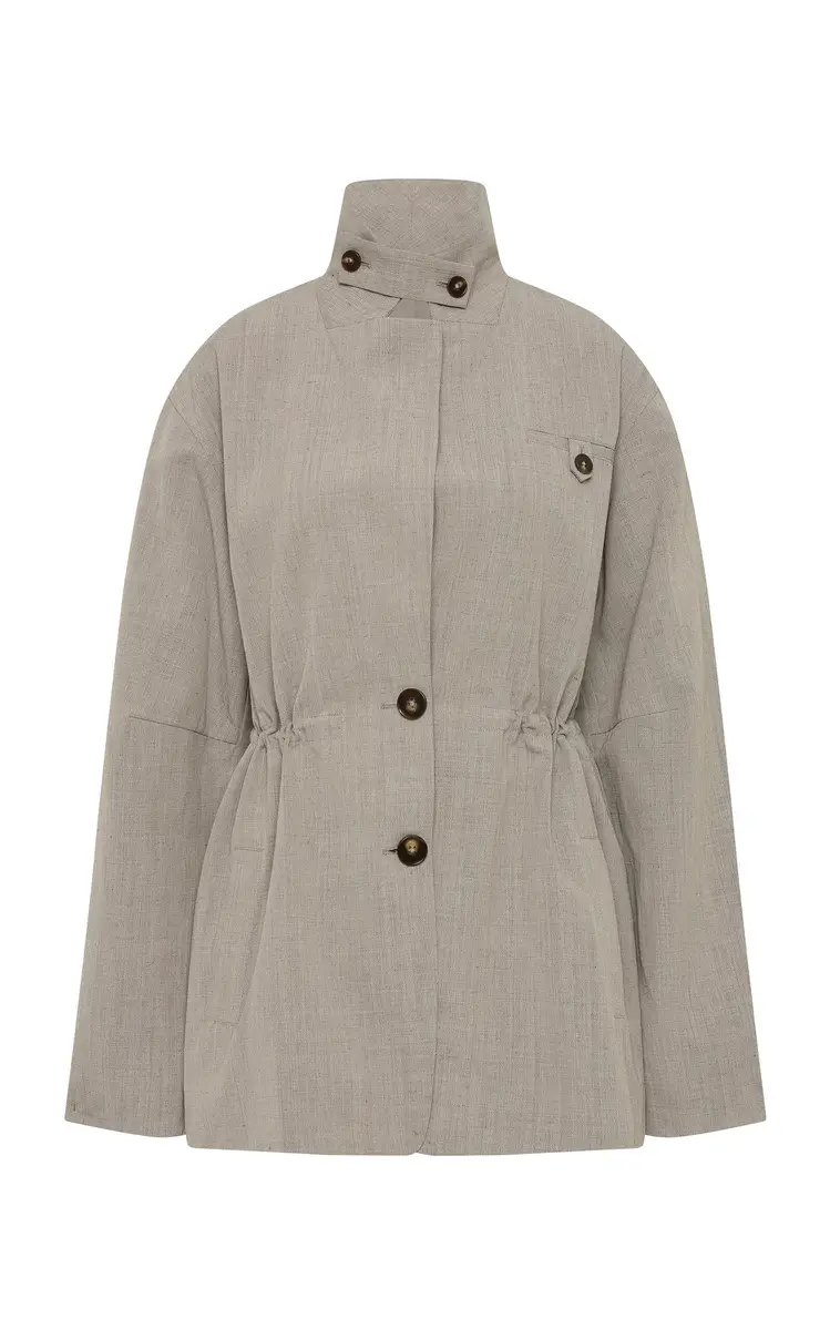 St. Agni Cinched Wool-Blend Jacket | Thumbnail 20 St. Agni Cinched Wool-Blend Jacket | Thumbnail 20