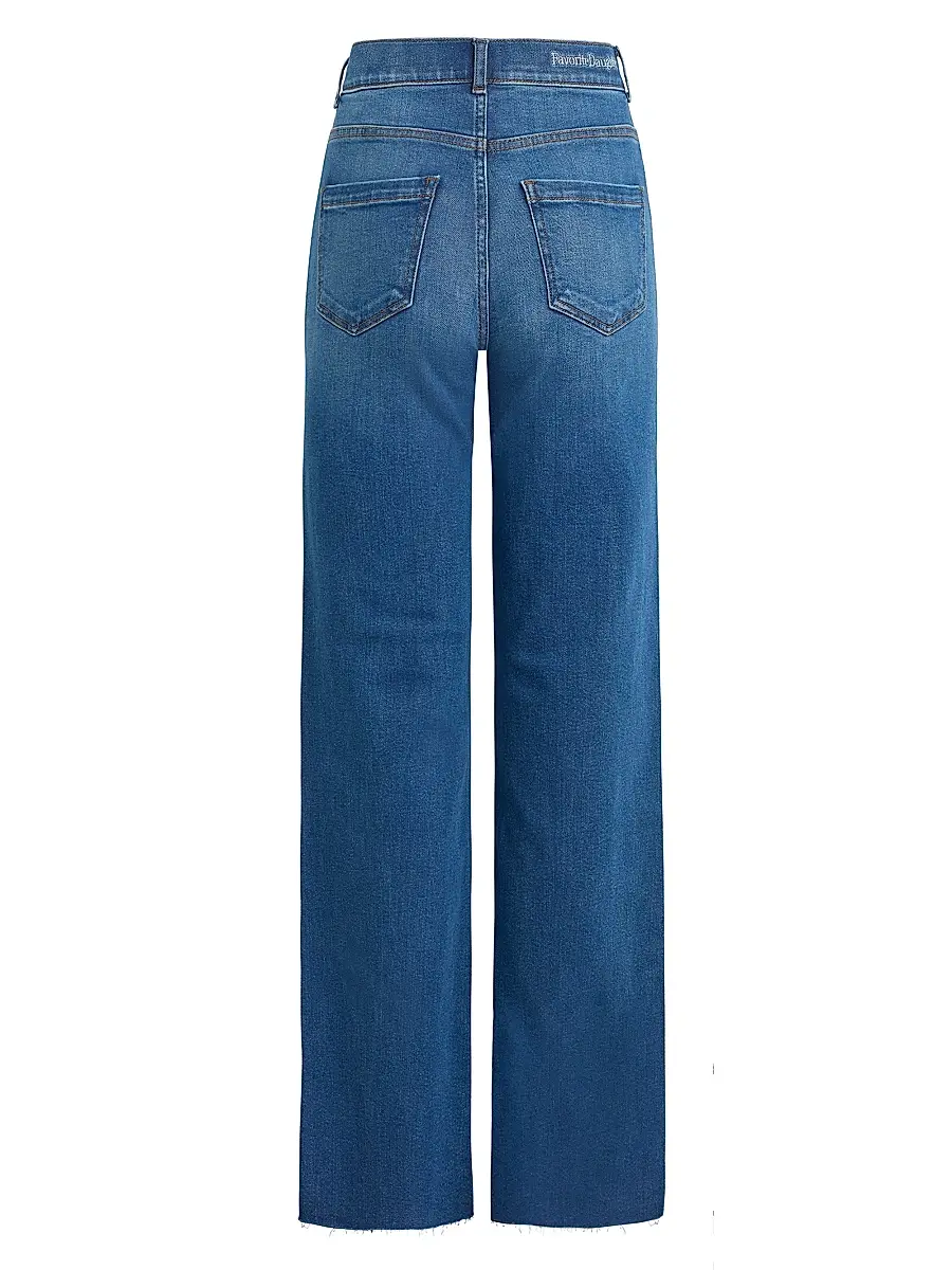 Favorite Daughter Women's Jordie Straight High-Rise Jeans - Madison | Thumbnail 3