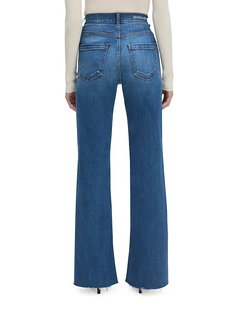 Favorite Daughter Women's Jordie Straight High-Rise Jeans - Madison | Thumbnail 6