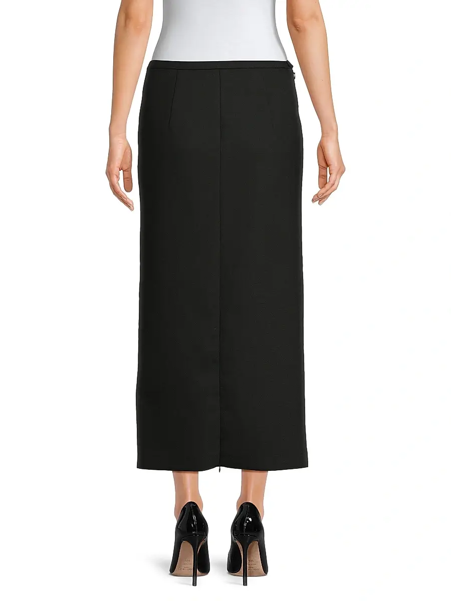 Rue Sophie Women's Roux Wool-Blend Maxi Skirt | Thumbnail 5