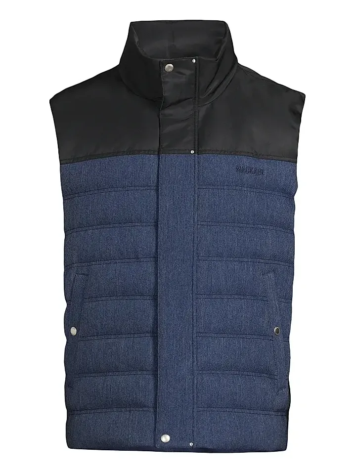 Mackage Men's Brody Denim Down Vest