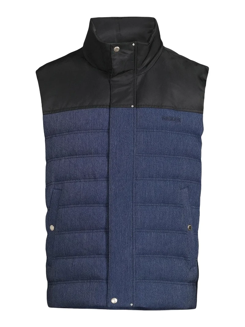 Mackage Men's Brody Denim Down Vest