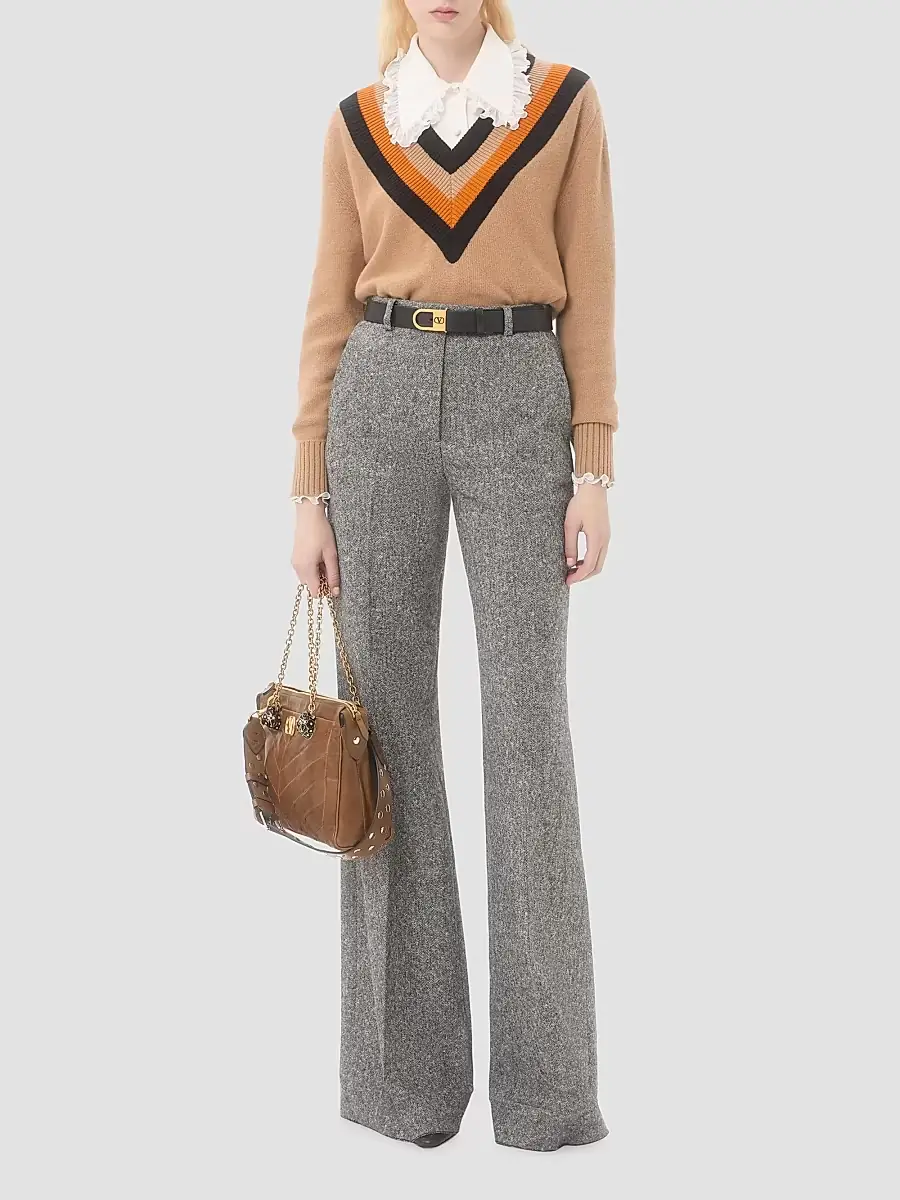 Valentino Garavani Women's Crepe De Chine Shirt | Thumbnail 7 Valentino Garavani Women's Crepe De Chine Shirt | Thumbnail 7