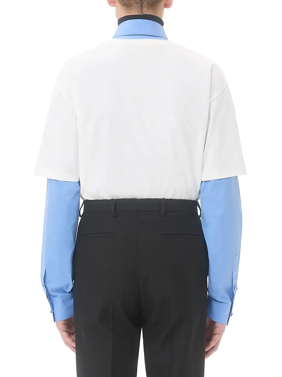 Valentino Men's Cotton T-Shirt with Apollon Dyonisos Print | Thumbnail 4