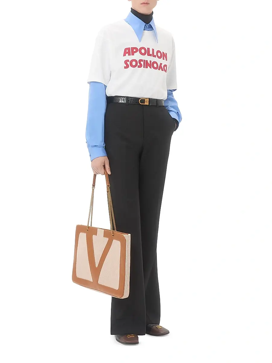 Valentino Men's Cotton T-Shirt with Apollon Dyonisos Print | Thumbnail 7