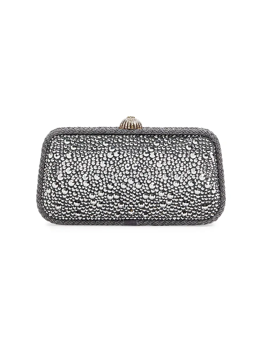 Valentino Garavani Women's Carry Secrets Minaudiere Clutch with Rhinestones - Crystal | Thumbnail 7 Valentino Garavani Women's Carry Secrets Minaudiere Clutch with Rhinestones - Crystal | Thumbnail 7