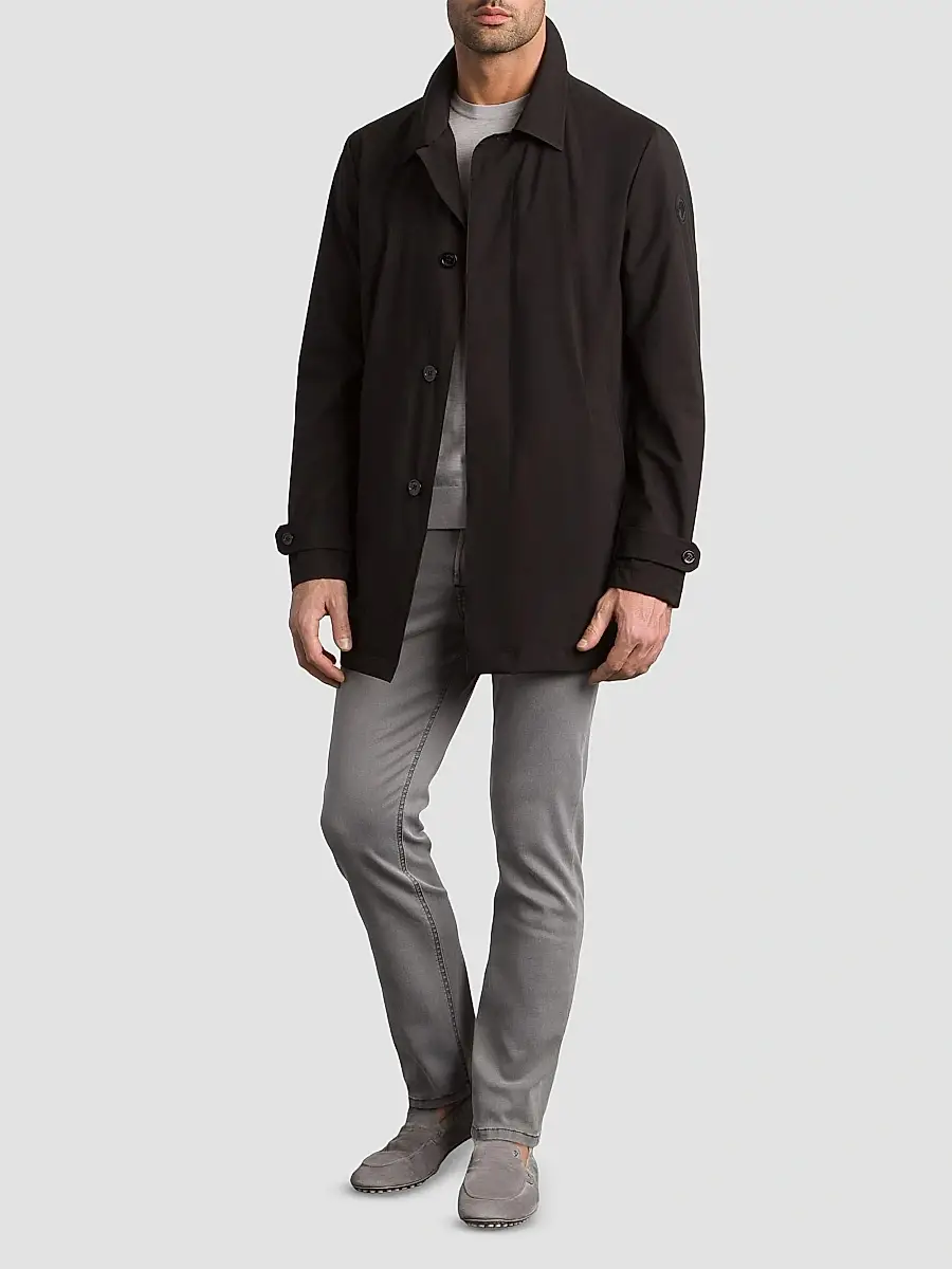 Stefano Ricci Men's Versatile Luxury Lightweight Raincoat | Thumbnail 9 Stefano Ricci Men's Versatile Luxury Lightweight Raincoat | Thumbnail 9