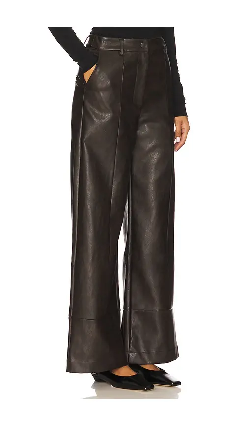 Bardot Marlowe Faux Leather Pant | Thumbnail 2 Bardot Marlowe Faux Leather Pant | Thumbnail 2