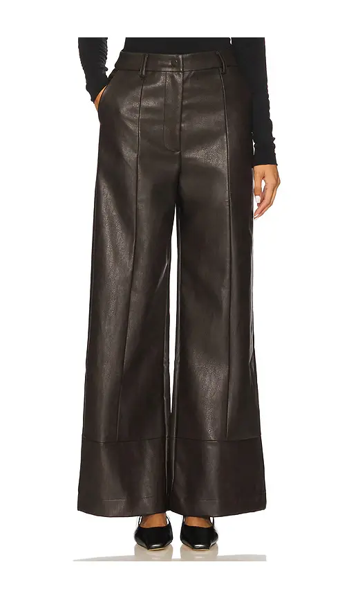 Bardot Marlowe Faux Leather Pant | Image 1 Bardot Marlowe Faux Leather Pant | Image 1