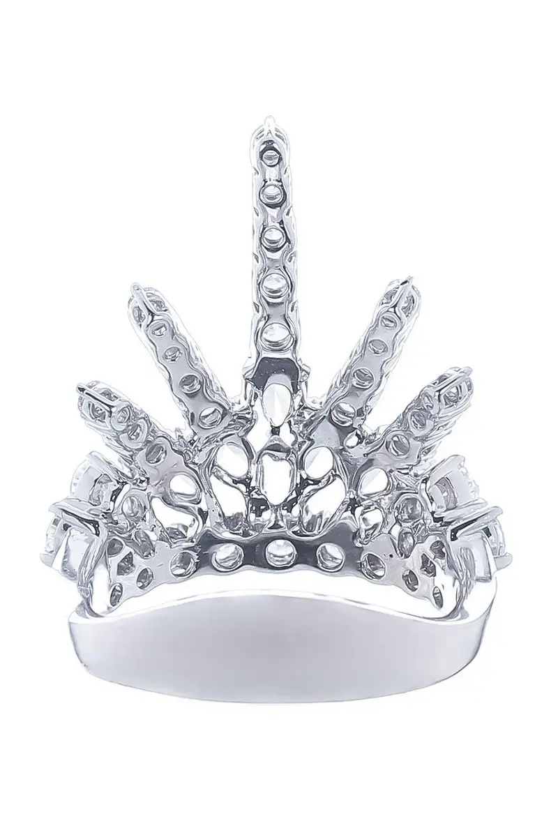 YEPREM Diamond Crown Ring | Thumbnail 6