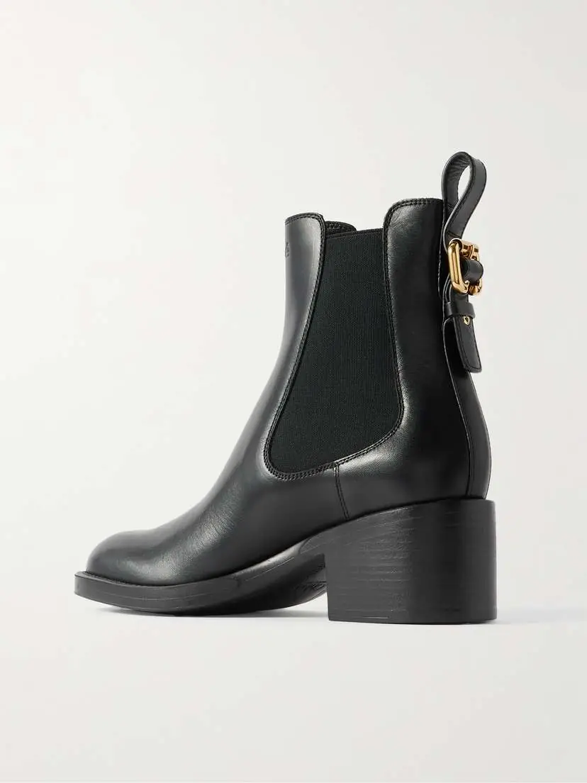 Chloé Dakota Buckled Leather Ankle Boots | Thumbnail 3 Chloé Dakota Buckled Leather Ankle Boots | Thumbnail 3