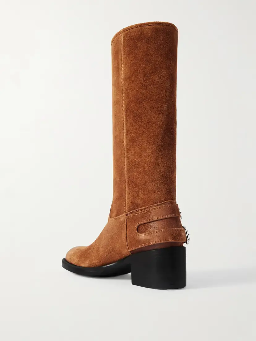 Chloé Buckled Suede Boots | Thumbnail 3