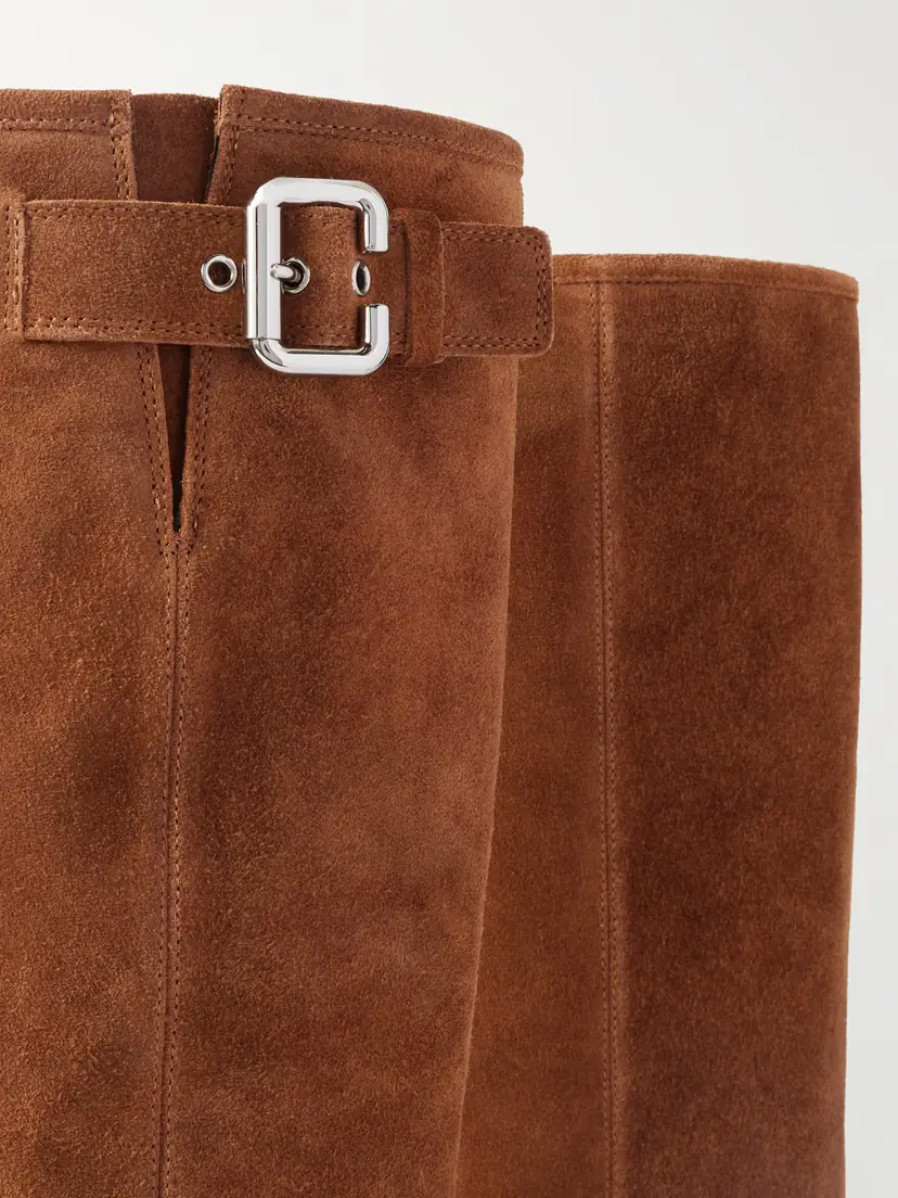 Chloé Buckled Suede Boots | Thumbnail 4
