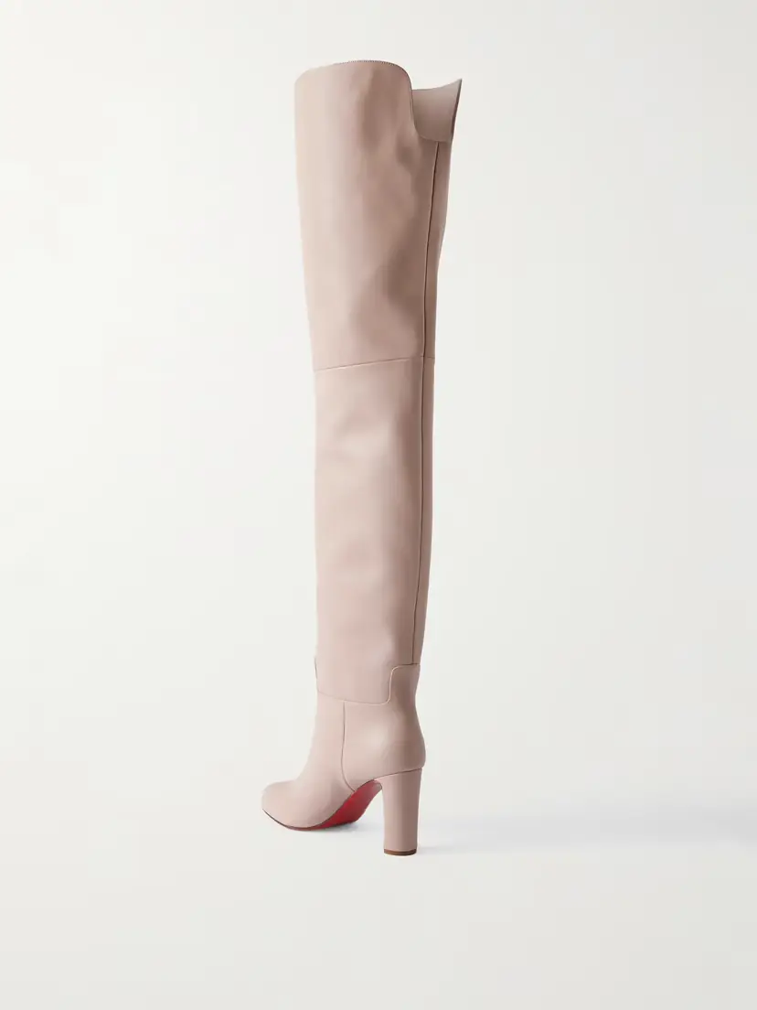 Christian Louboutin Loo 85 Leather Over-the-knee Boots | Thumbnail 3 Christian Louboutin Loo 85 Leather Over-the-knee Boots | Thumbnail 3