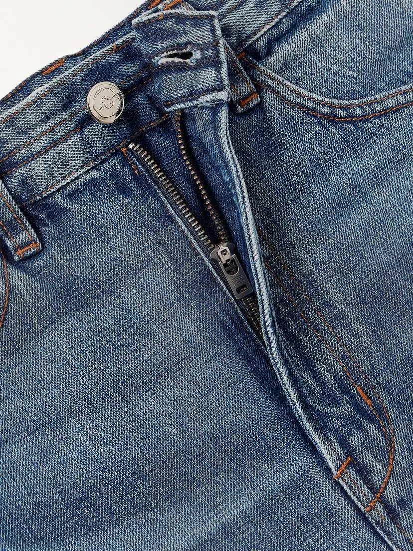 RÙADH The Rhone Paneled High-rise Barrel-leg Jeans | Thumbnail 5 RÙADH The Rhone Paneled High-rise Barrel-leg Jeans | Thumbnail 5