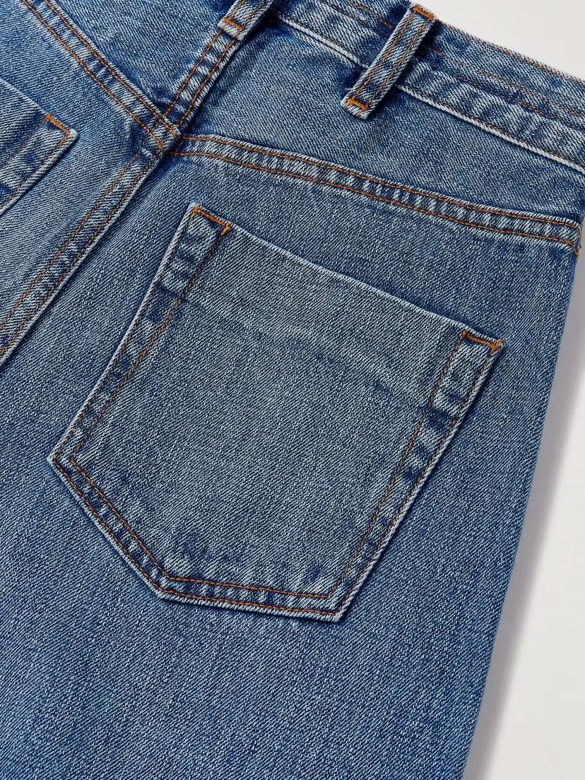 RÙADH The Rhone Paneled High-rise Barrel-leg Jeans | Thumbnail 6 RÙADH The Rhone Paneled High-rise Barrel-leg Jeans | Thumbnail 6