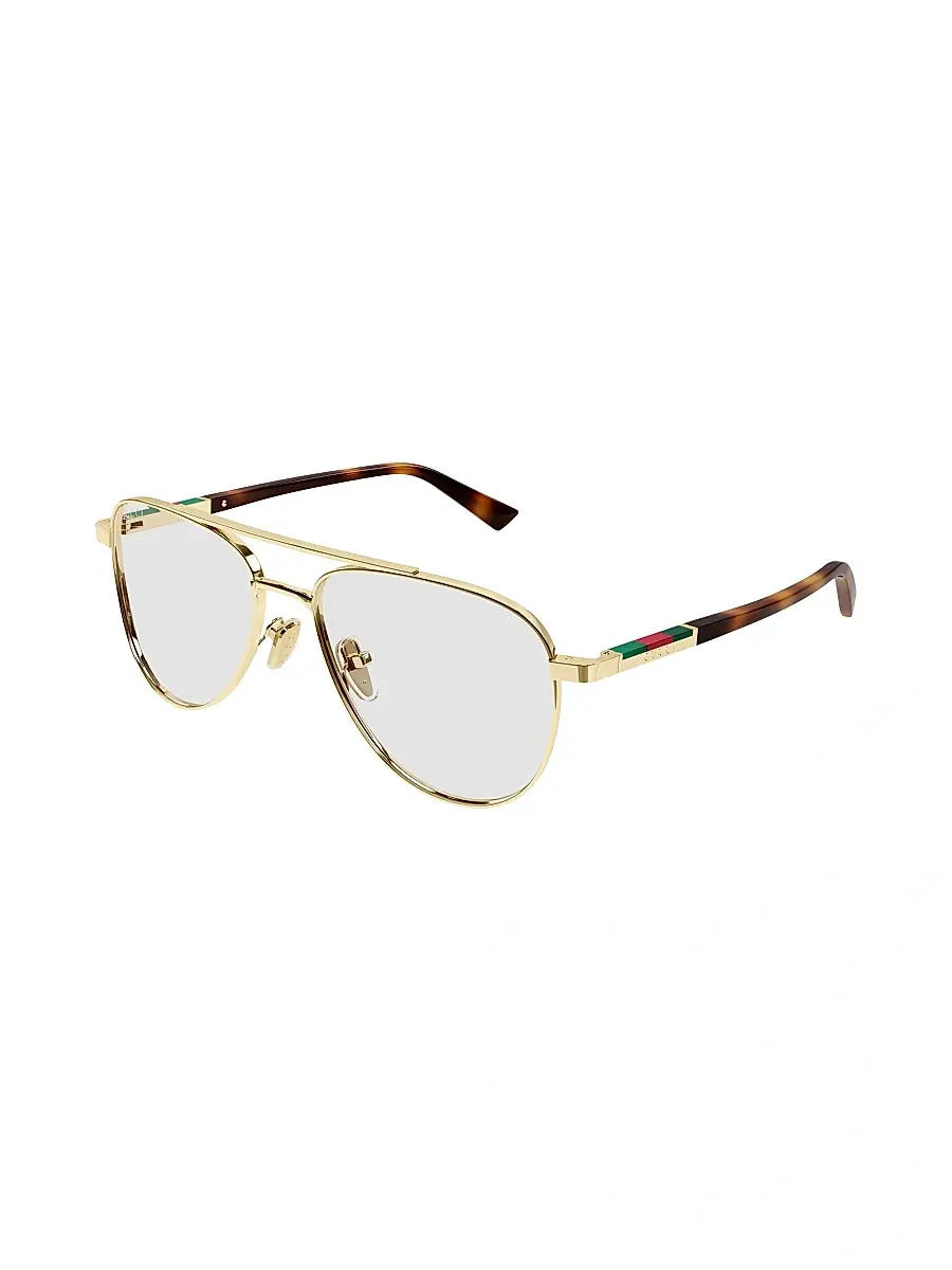Men's Subtle Web 56MM Aviator Sunglasses Men's Subtle Web 56MM Aviator Sunglasses