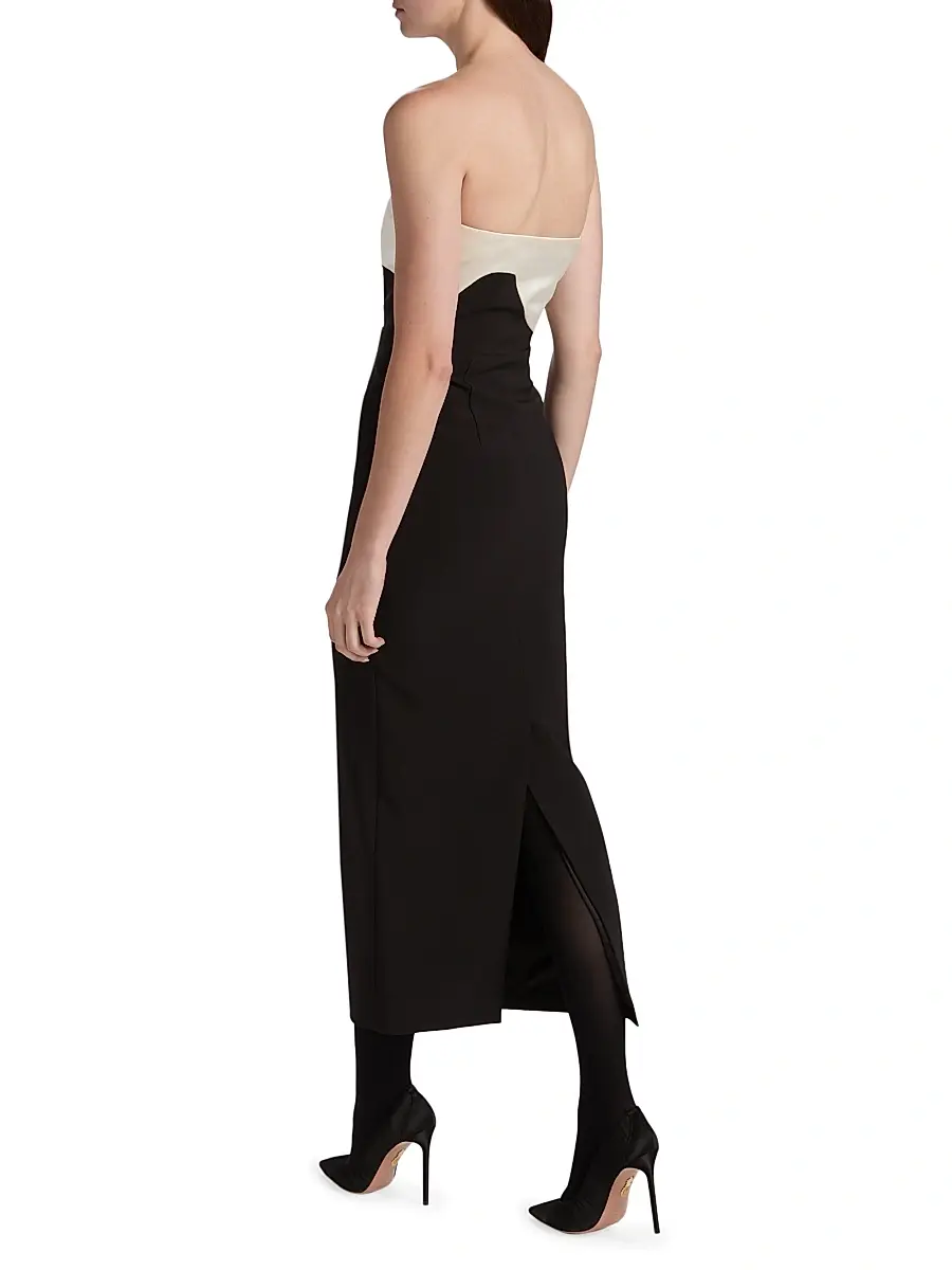 Et Ochs Women's Court Strapless Midi-Dress | Thumbnail 5 Et Ochs Women's Court Strapless Midi-Dress | Thumbnail 5