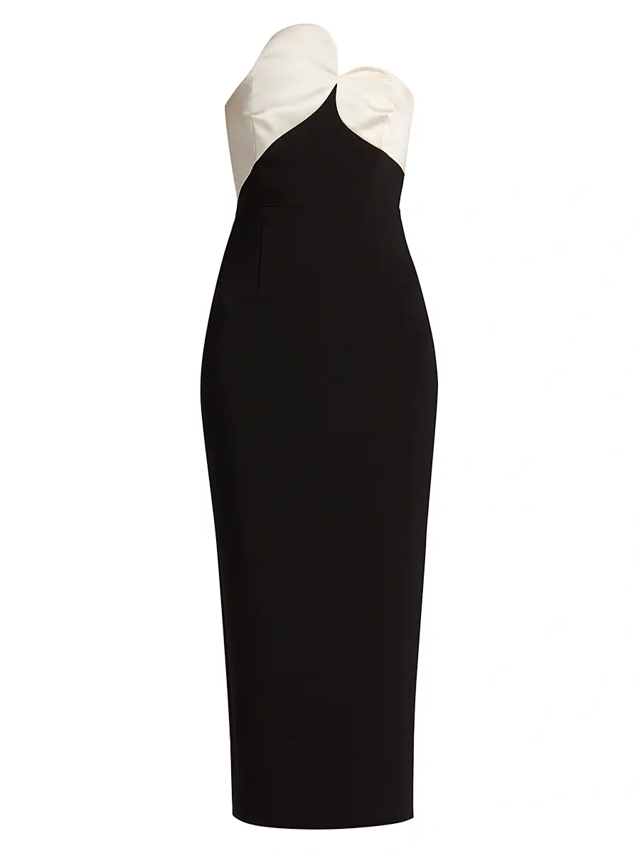 Et Ochs Women's Court Strapless Midi-Dress