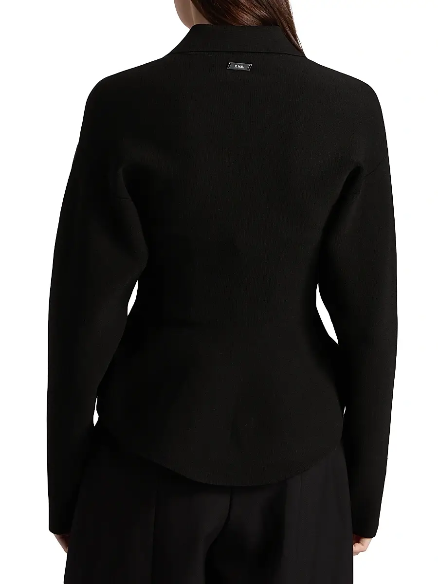 Et Ochs Women's Daphne Knit Zip-Front Jacket | Thumbnail 5